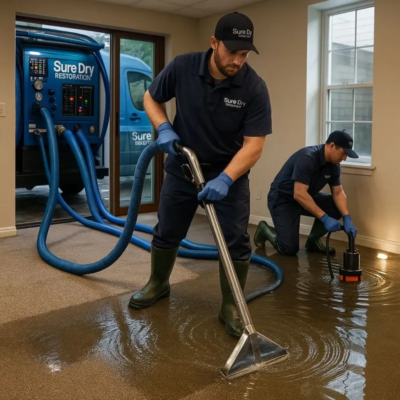 Water Extraction and Removal process in Bleckley County, GA